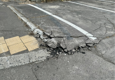 陥没イメージ