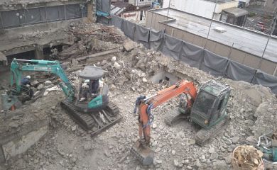 愛知県名古屋市　RCビルの建物解体