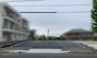 名古屋市内駐車場　アスファルト舗装工事及び乗入新設工事